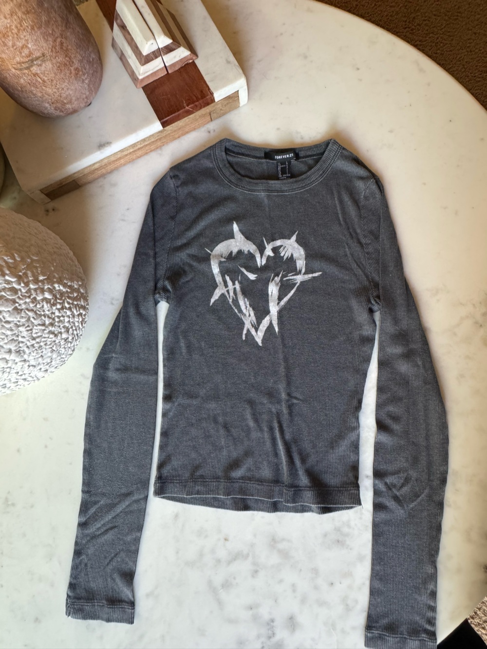 Forever 21 Graphic Long Sleeve